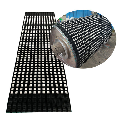 12mm سمك ناقل طبل الماس السيراميك البكرة متخلفة بطانة طلاء