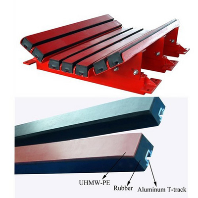 UHMWPE البولي يوريثين المطاط المنزلق تأثير الأسطوانة السرير ارتداء مقاومة العازلة قابل للتعديل