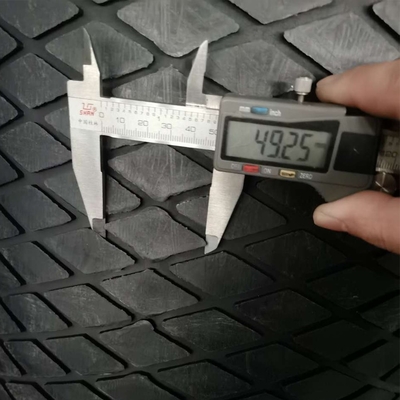 المطاط الماس الناقل البكرة المتخلفة عن البكرة الباردة الكبريت ورقة المطاط المتخلفة