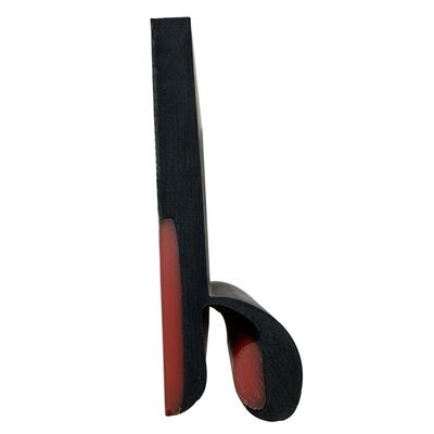 150 ملم ارتفاع حزام ناقل مضاعف اللوحات المطاطية مع البولي يوريثان